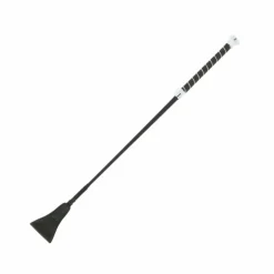 Whip&Go - Cravache Torsade noir strass Discount